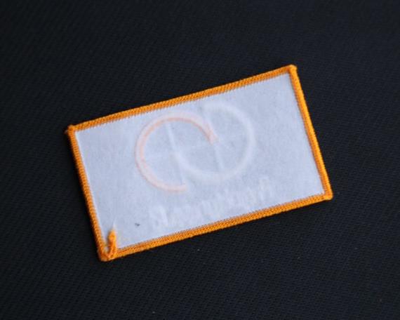правоъгълна значка, значка за дрехата rectangular badge, garment badge